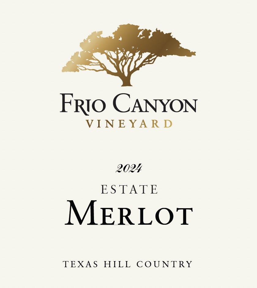 TABC label artwork for Frio Canyon Vineyard Estate Merlot