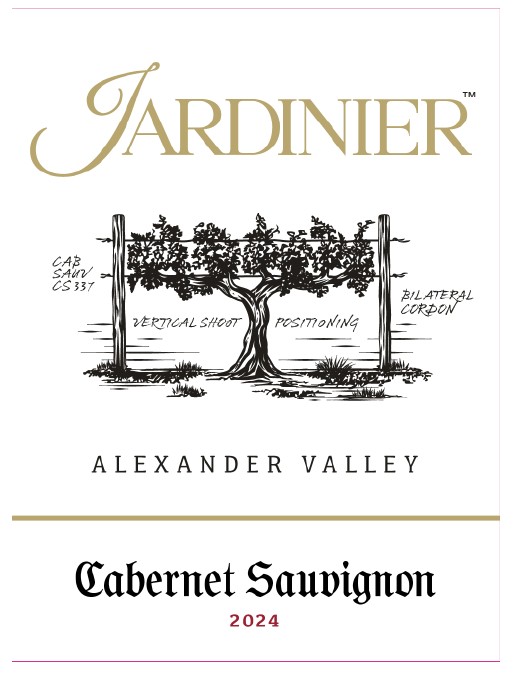 TABC label artwork for Jardinier Alexander Valley Cabernet Sauvignon