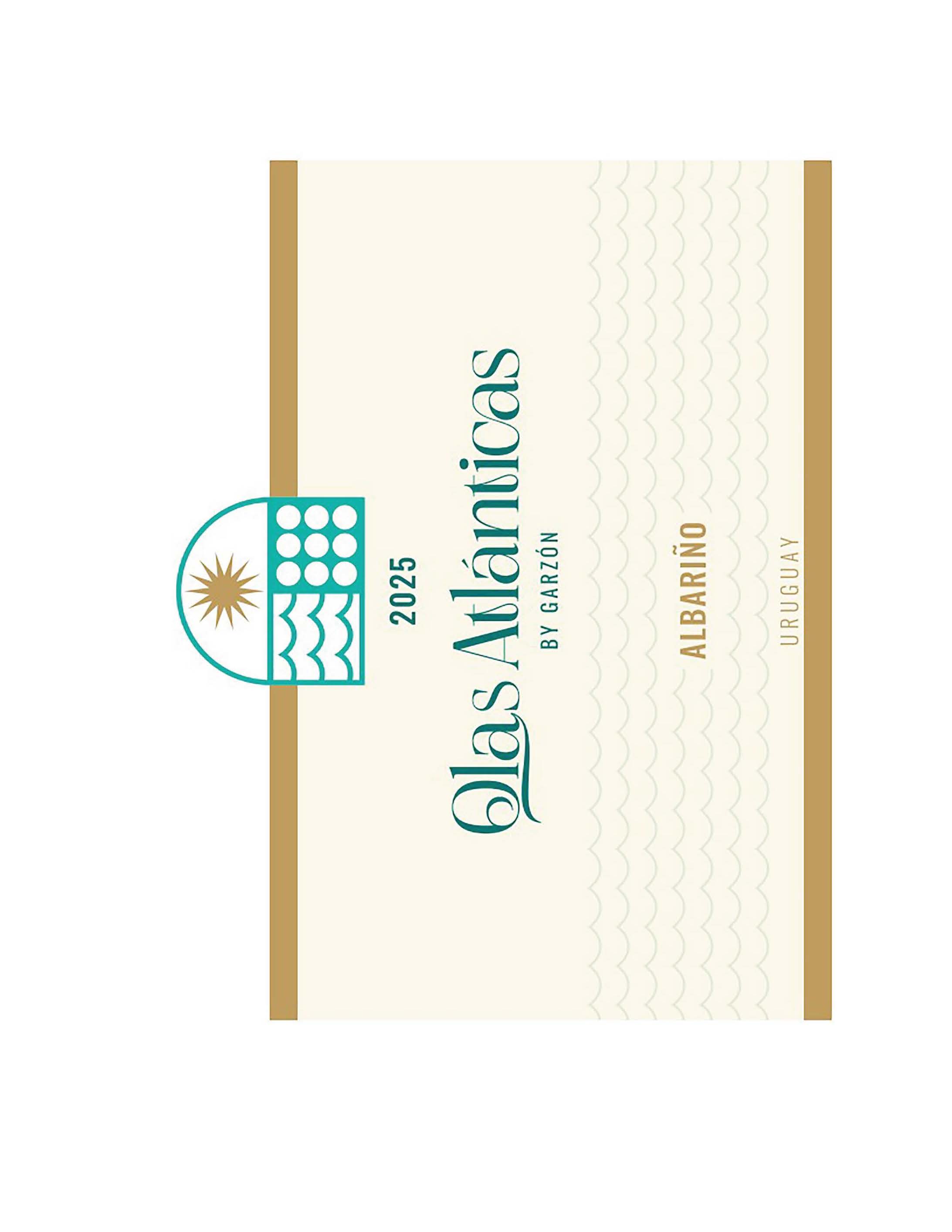 TABC label artwork for Olas Atlanticas Albarino