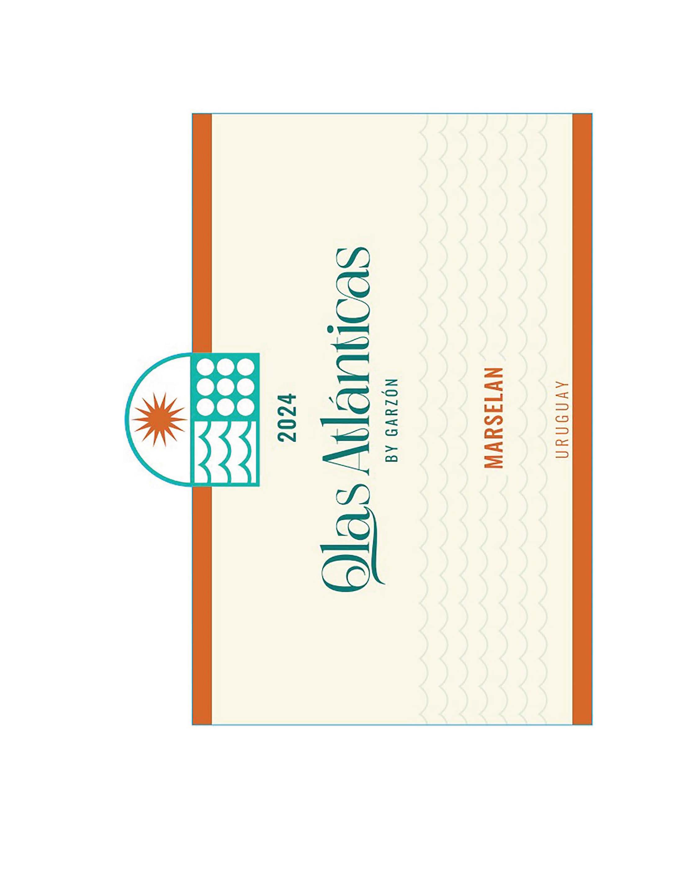 TABC label artwork for Olas Atlanticas Marselan