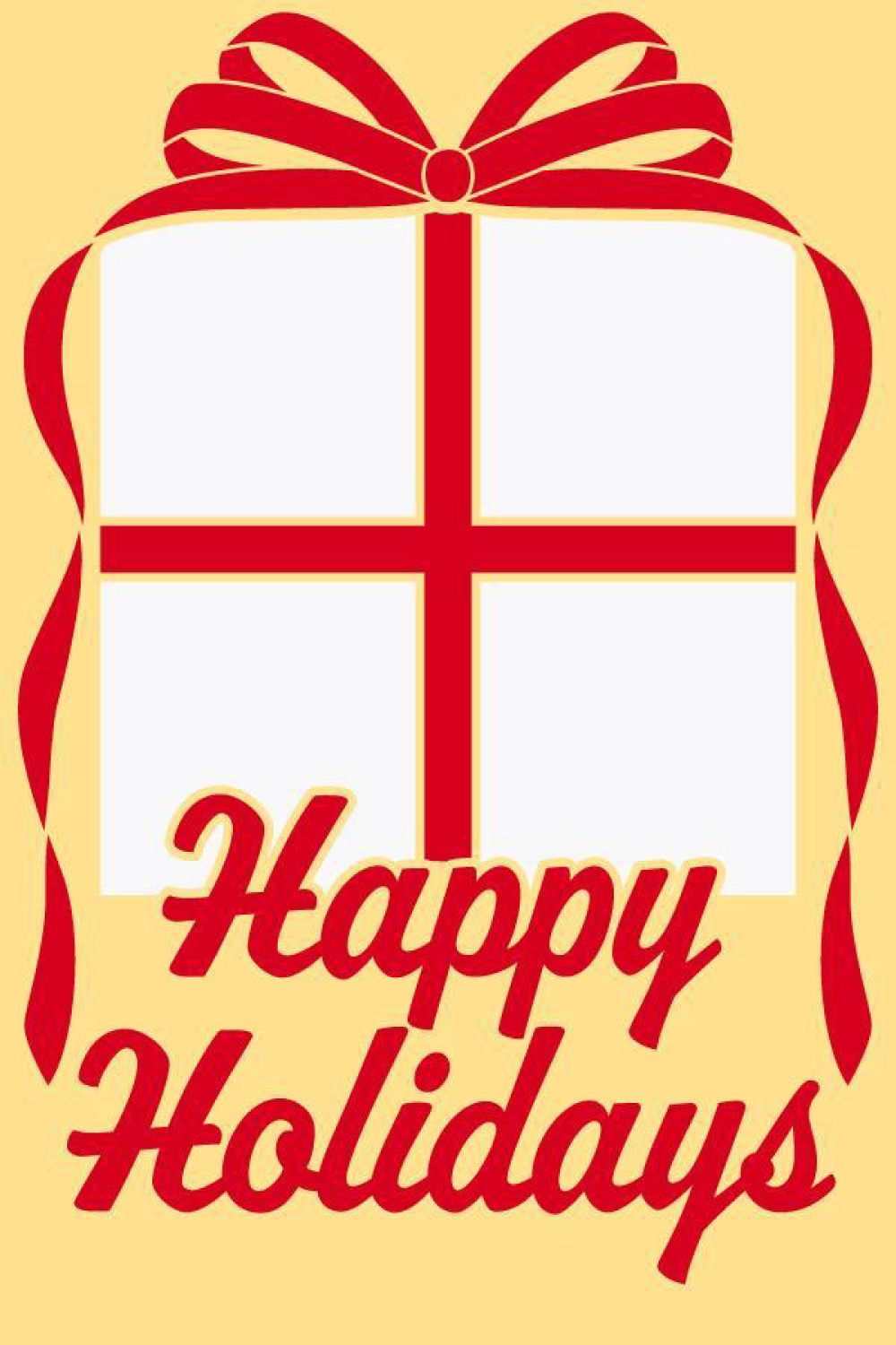 TABC label artwork for R House Happy Holidays Present Sauvignon Blanc