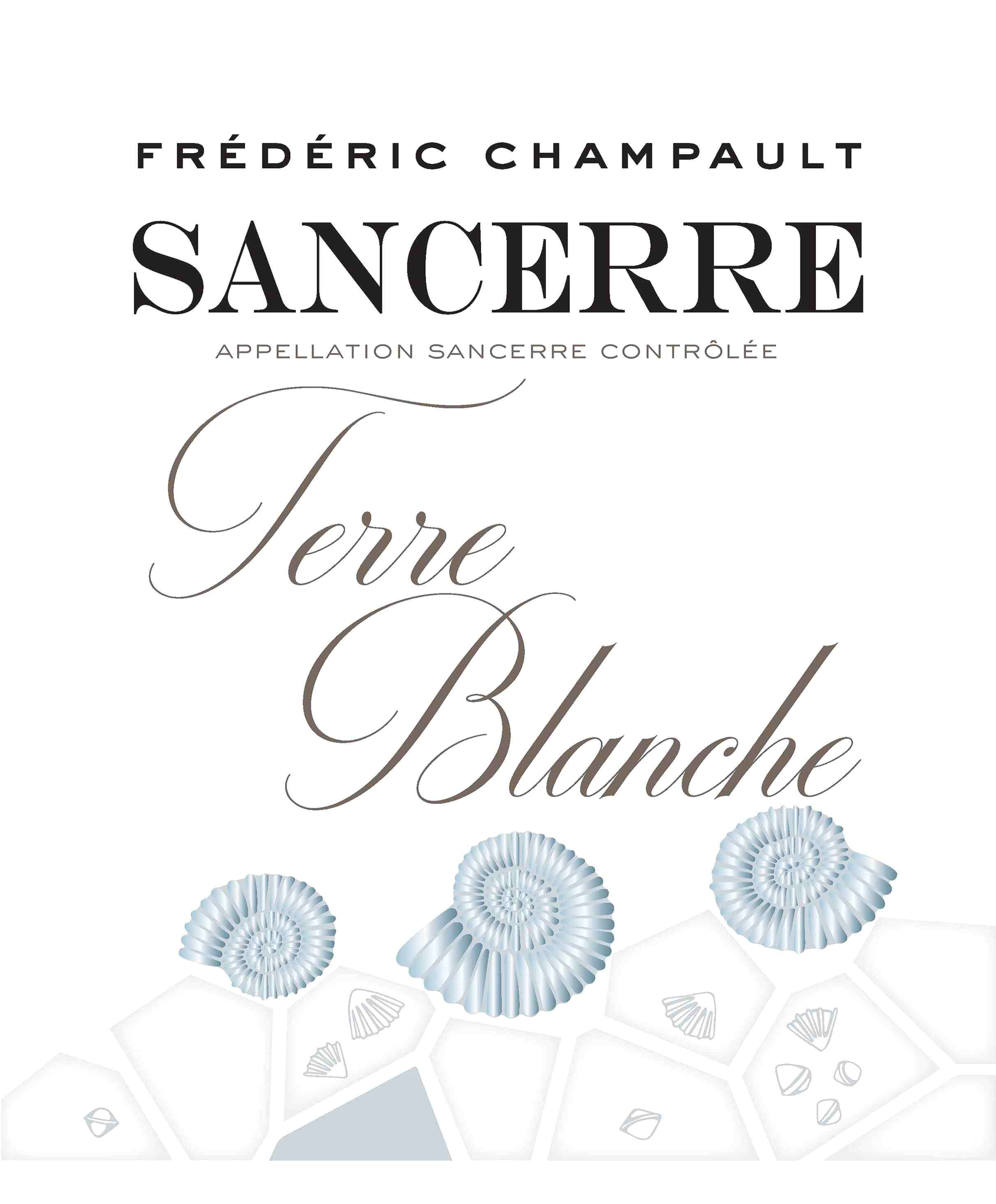 TABC label artwork for Frederic Champault Terre Blanche Sancerre Blanc