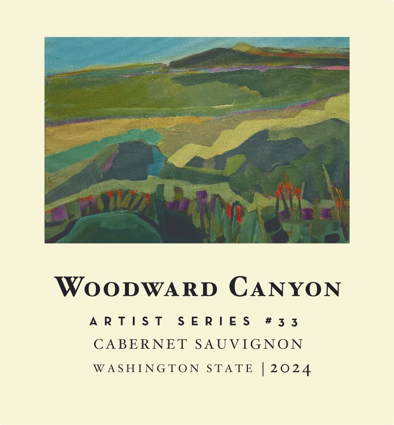 TABC label artwork for Woodward Canyon Artist Series #33 Cabernet Sauvignon