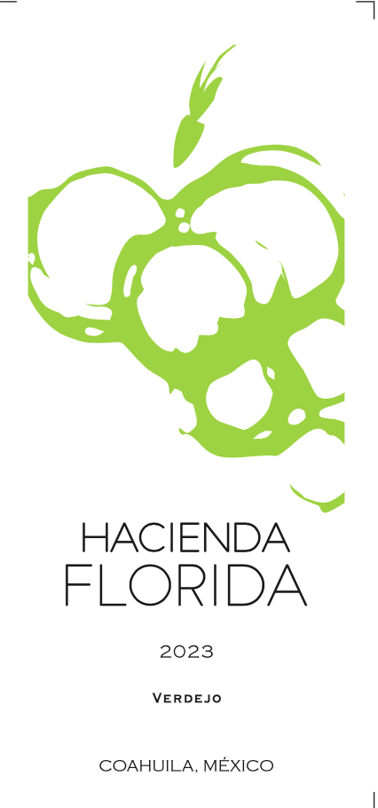 TABC label artwork for Hacienda Florida Verdejo