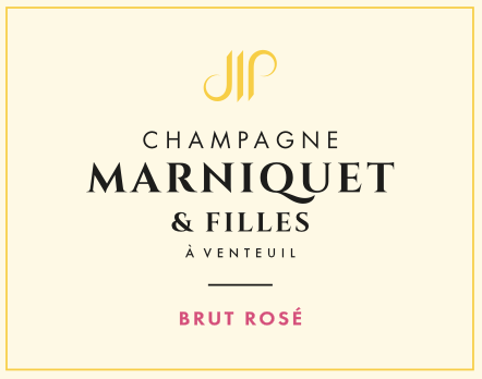 TABC label artwork for MARNIQUET & FILLES CHAMPAGNE BRUT ROSE