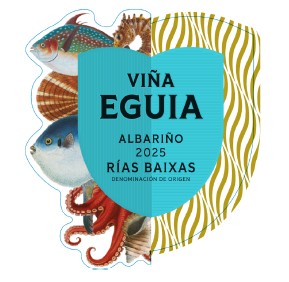 TABC label artwork for Vina Eguia Albarino Rias Baixas