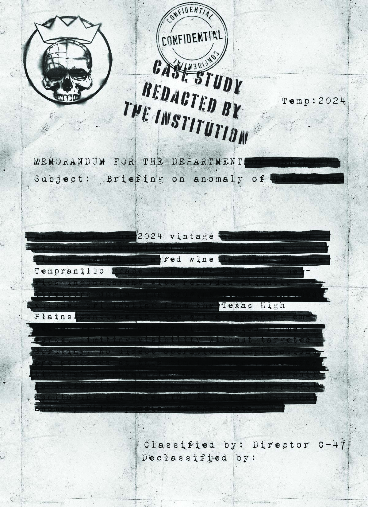 TABC label artwork for SLATE THEORY TEMPRANILLO 24