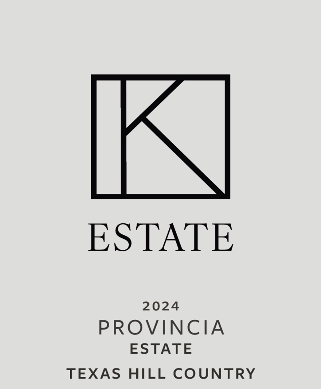 TABC label artwork for 2024 Provincia