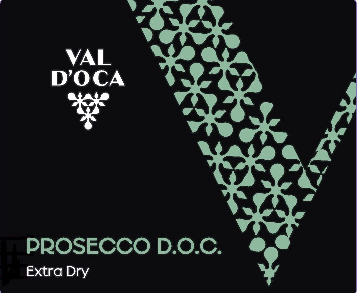 TABC label artwork for VAL D'OCA EXTRA DRY PROSECCO DOC