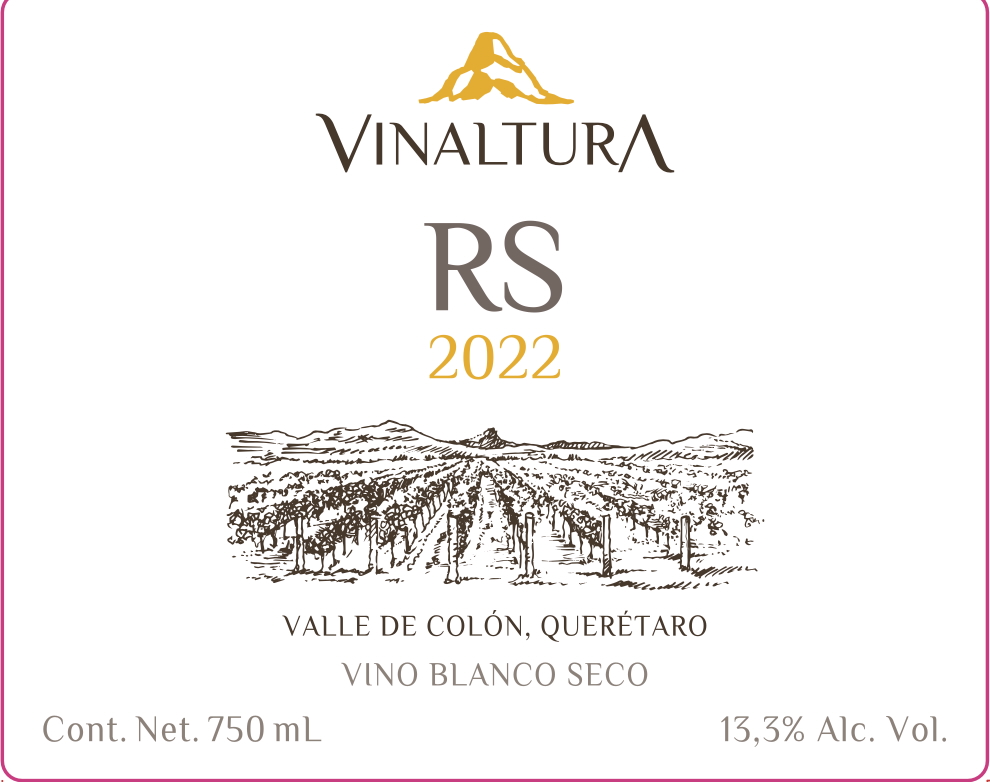 TABC label artwork for Vinaltura Riesling