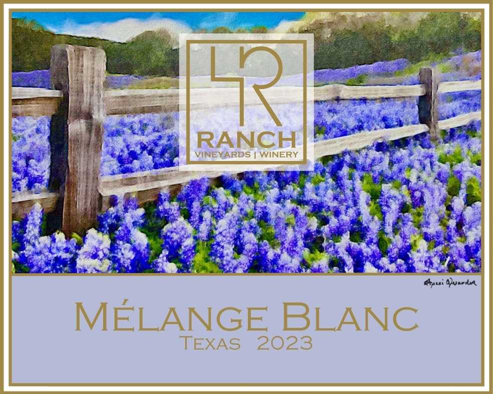 TABC label artwork for 4R RANCH VINEYARDS & WINERY MÉLANGE BLANC
