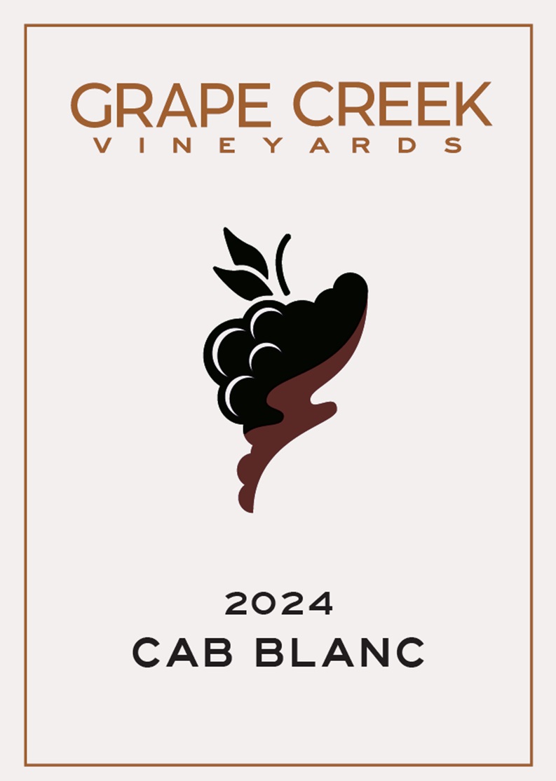 TABC label artwork for 2024 Cab Blanc