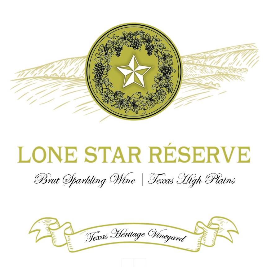 TABC label artwork for TEXAS HERITAGE VINEYARD LONE STAR RESERVE