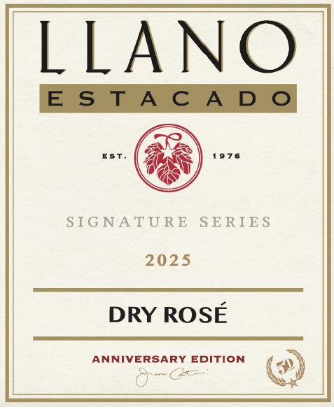 TABC label artwork for LLANO ESTACADO SIGNATURE SERIES DRY ROSE