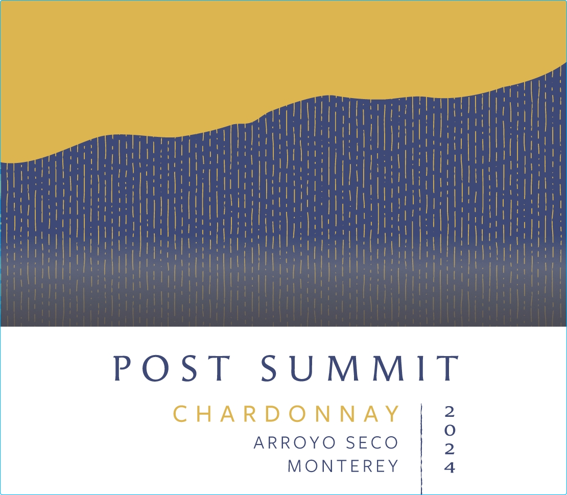 TABC label artwork for Post Summit Chardonnay, Arroyo Seco (271)