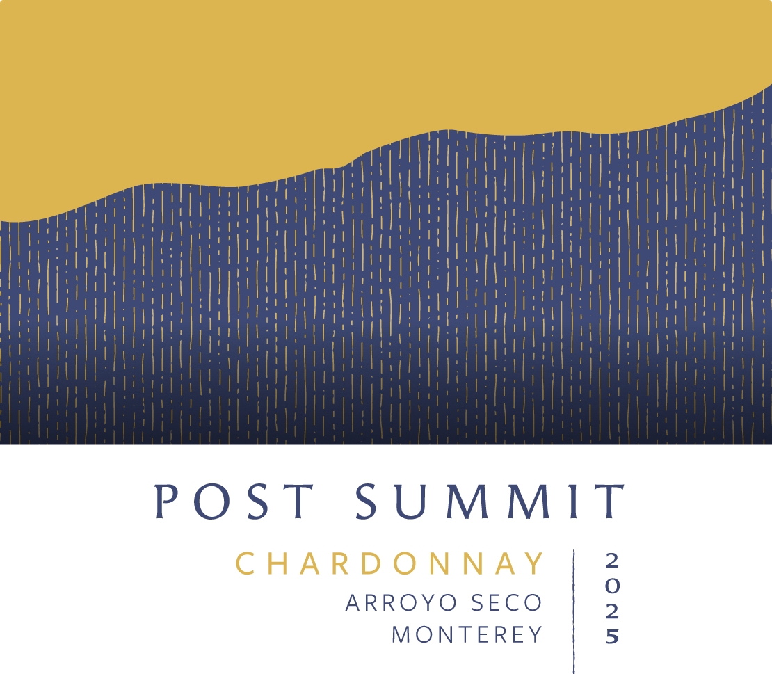 TABC label artwork for Post Summit Chardonnay, Arroyo Seco (490)