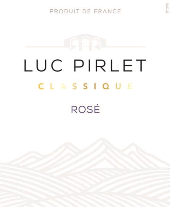 TABC label artwork for Luc Pirlet Classique Grenache Rose
