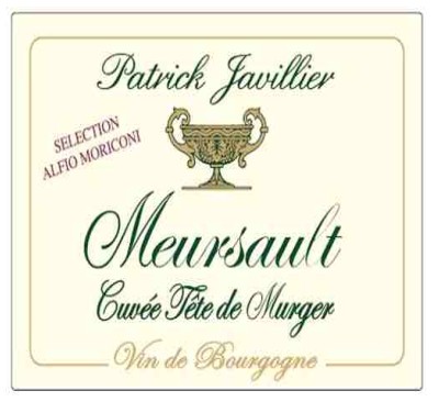 TABC label artwork for Javillier Meursault Cuvee Tete De Murger