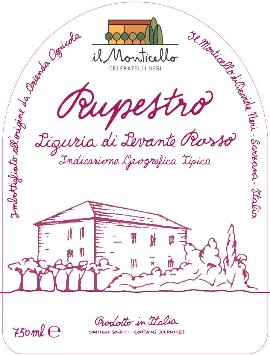 TABC label artwork for Il Monticello Rupestro Rosso