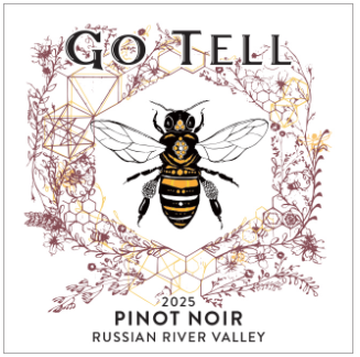 TABC label artwork for GO TELL PINOT NOIR