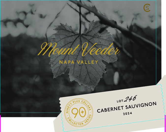 TABC label artwork for 90+ Cellars Lot 246 Cabernet Sauvignon