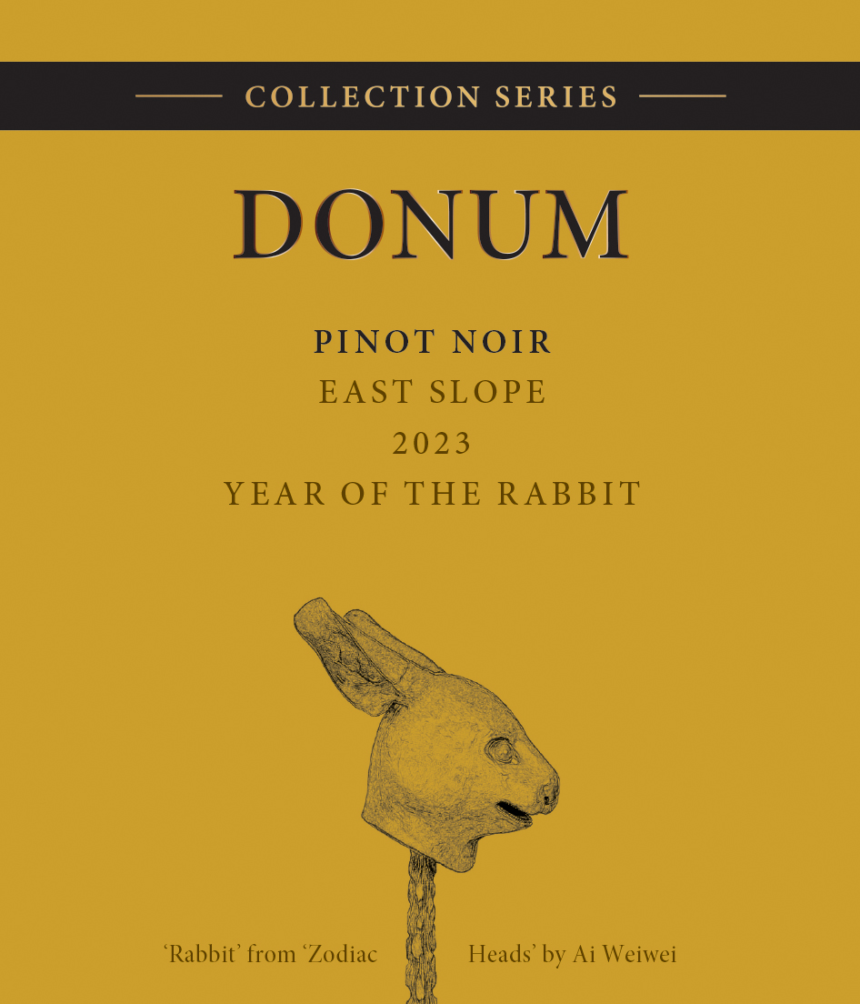TABC label artwork for DONUM Pinot Noir East Slope Los Carneros