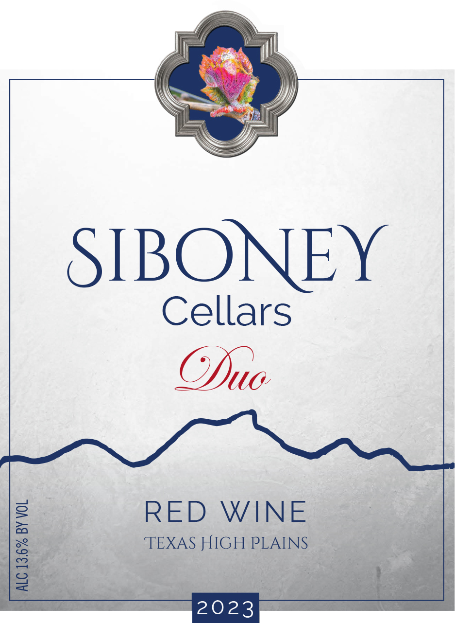 TABC label artwork for Siboney Cellars Duo