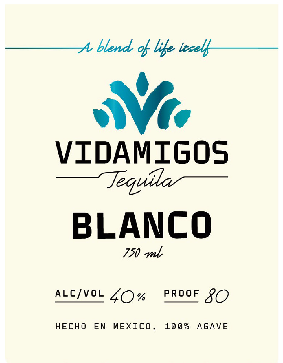 TABC label artwork for Vidamigos Blanco