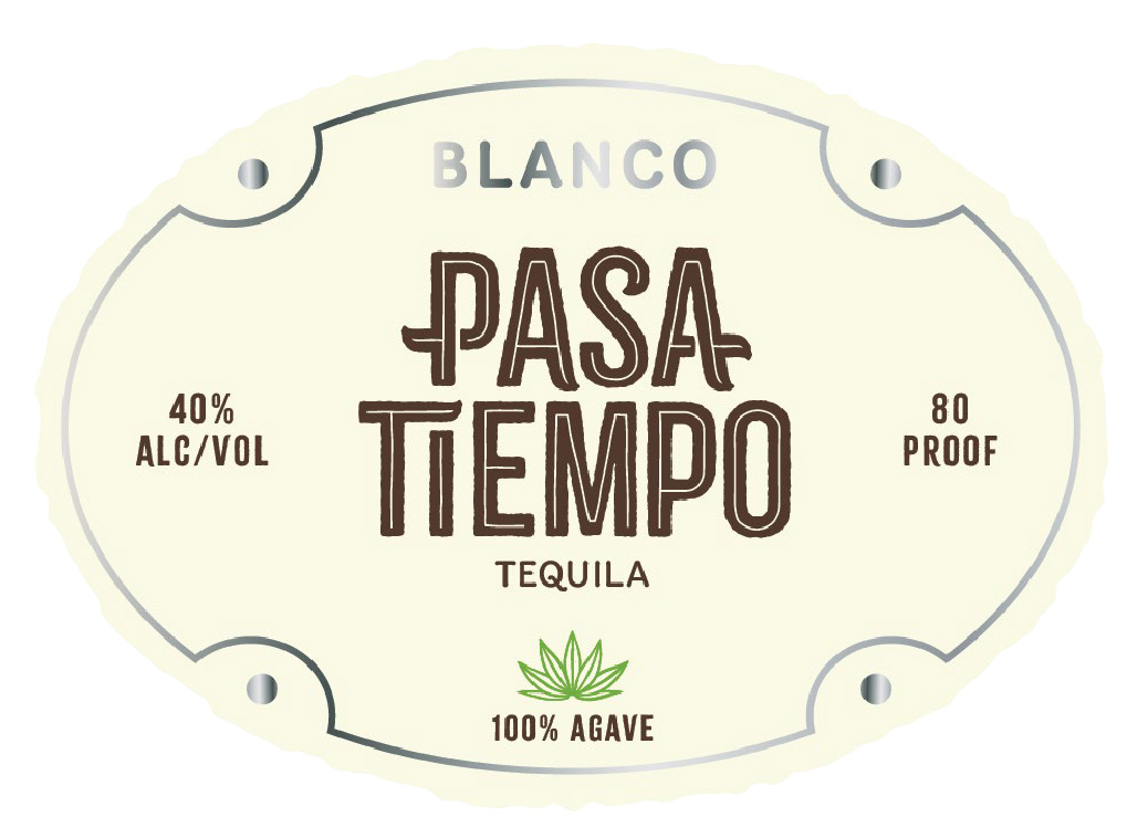 TABC label artwork for Pasa Tiempo Blanco