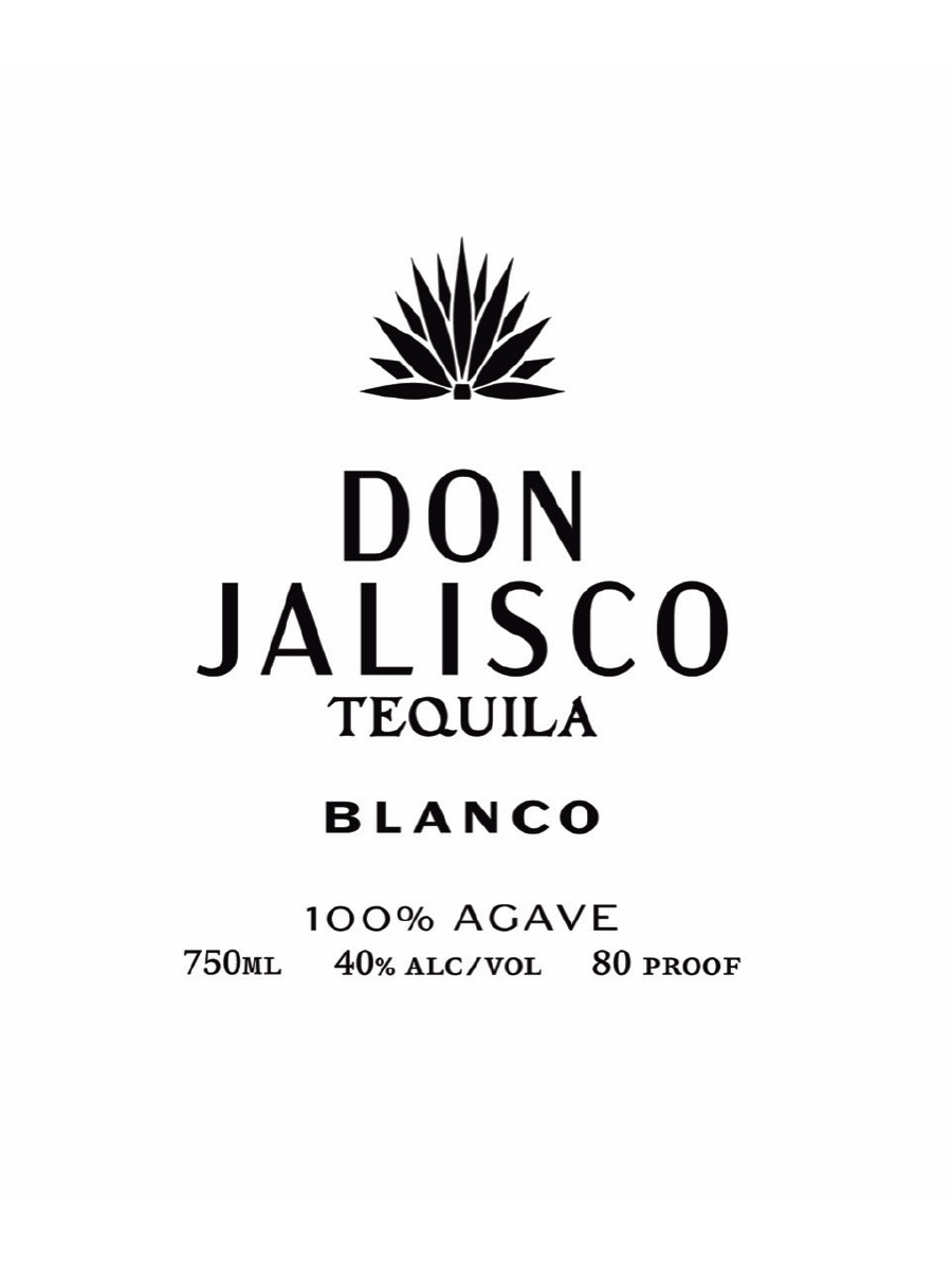 TABC label artwork for Don Jalisco Blanco