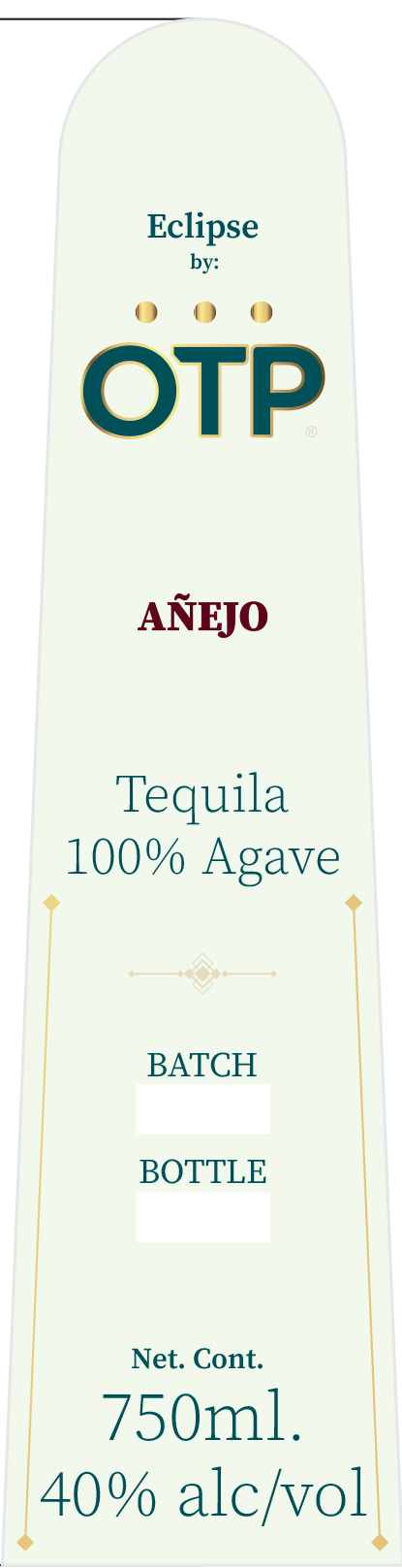 TABC label artwork for OTP ANEJO