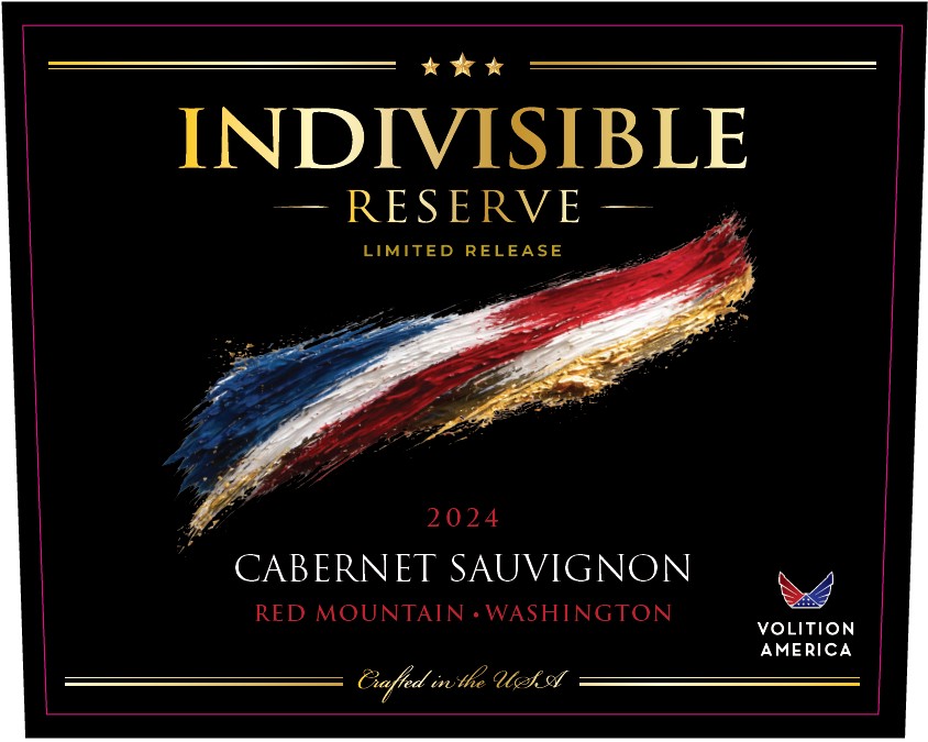 TABC label artwork for Indivisible Reserve Cabernet Sauvignon Red Mountain