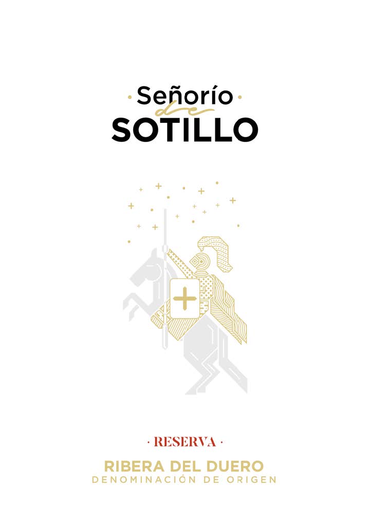 TABC label artwork for SEÑORIO DE SOTILLO RESERVA TEMPRANILLO