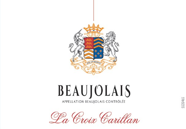 TABC label artwork for LA CROIX CARILLAN BEAUJOLAIS