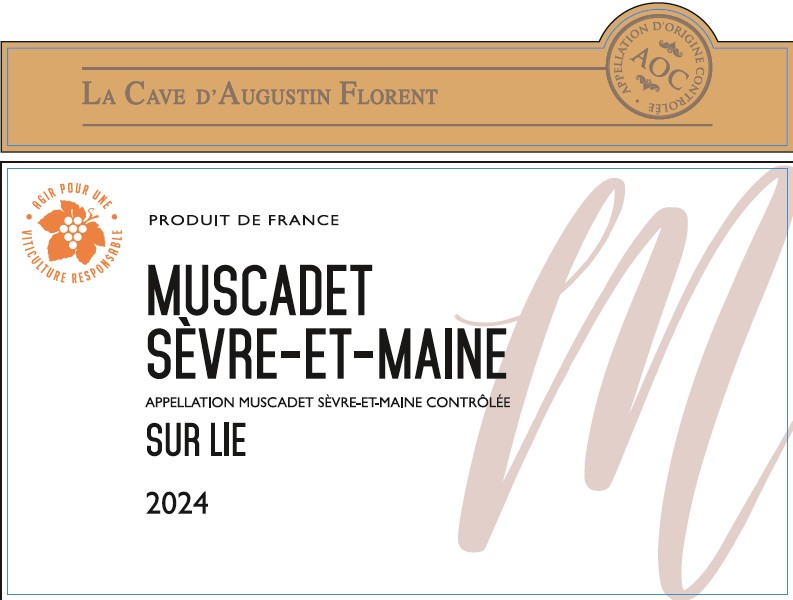 TABC label artwork for LA CAVE D'AUGUSTIN FLORET MUSCADET SEVRE-ET-MAINE