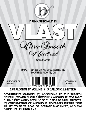 TABC label artwork for Vlast