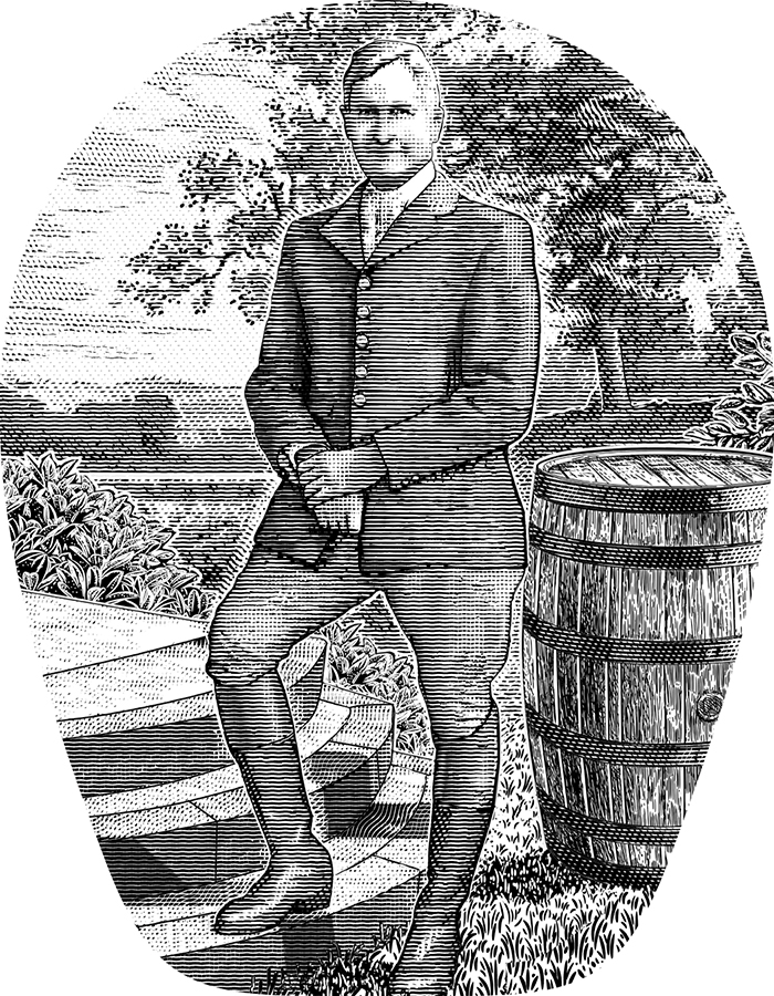 TABC label artwork for A. Smith Bowman Cask Strength