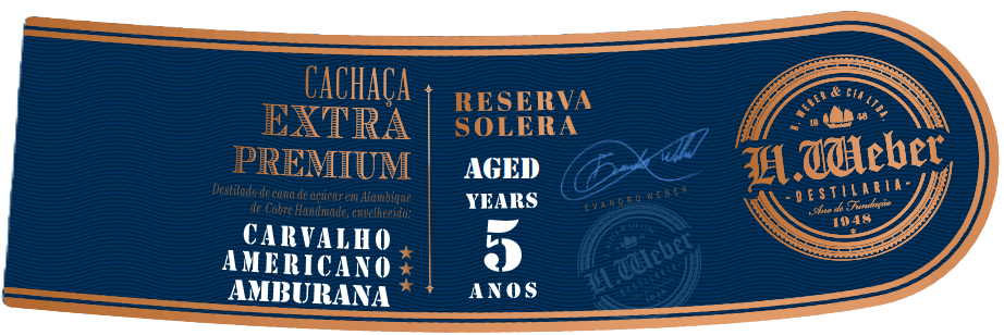 TABC label artwork for WEBER HAUS RESERVA SOLERA