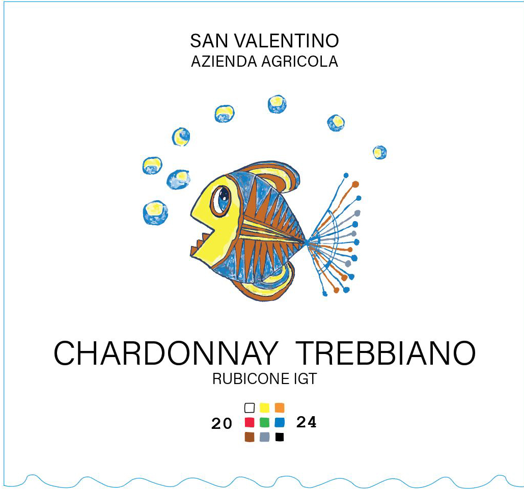 TABC label artwork for SAN VALENTINO AZIENDA AGRICOLA CHARDONNAY, TREBBIANO