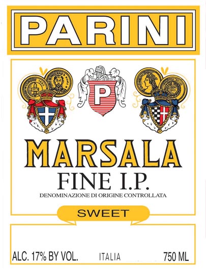 TABC label artwork for PARINI MARSALA SWEET