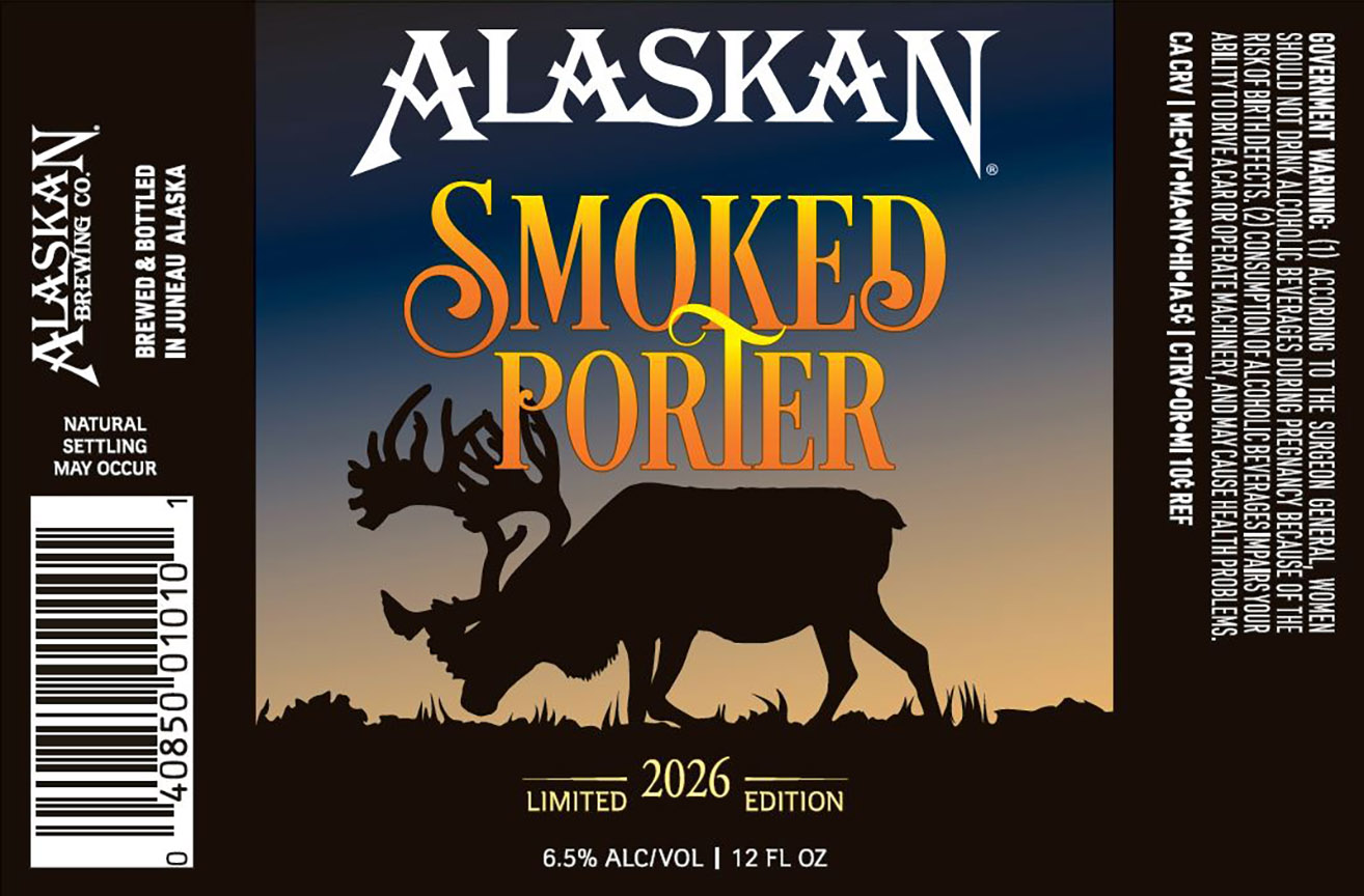 TABC label artwork for Alaskan Smoked Porter 2026