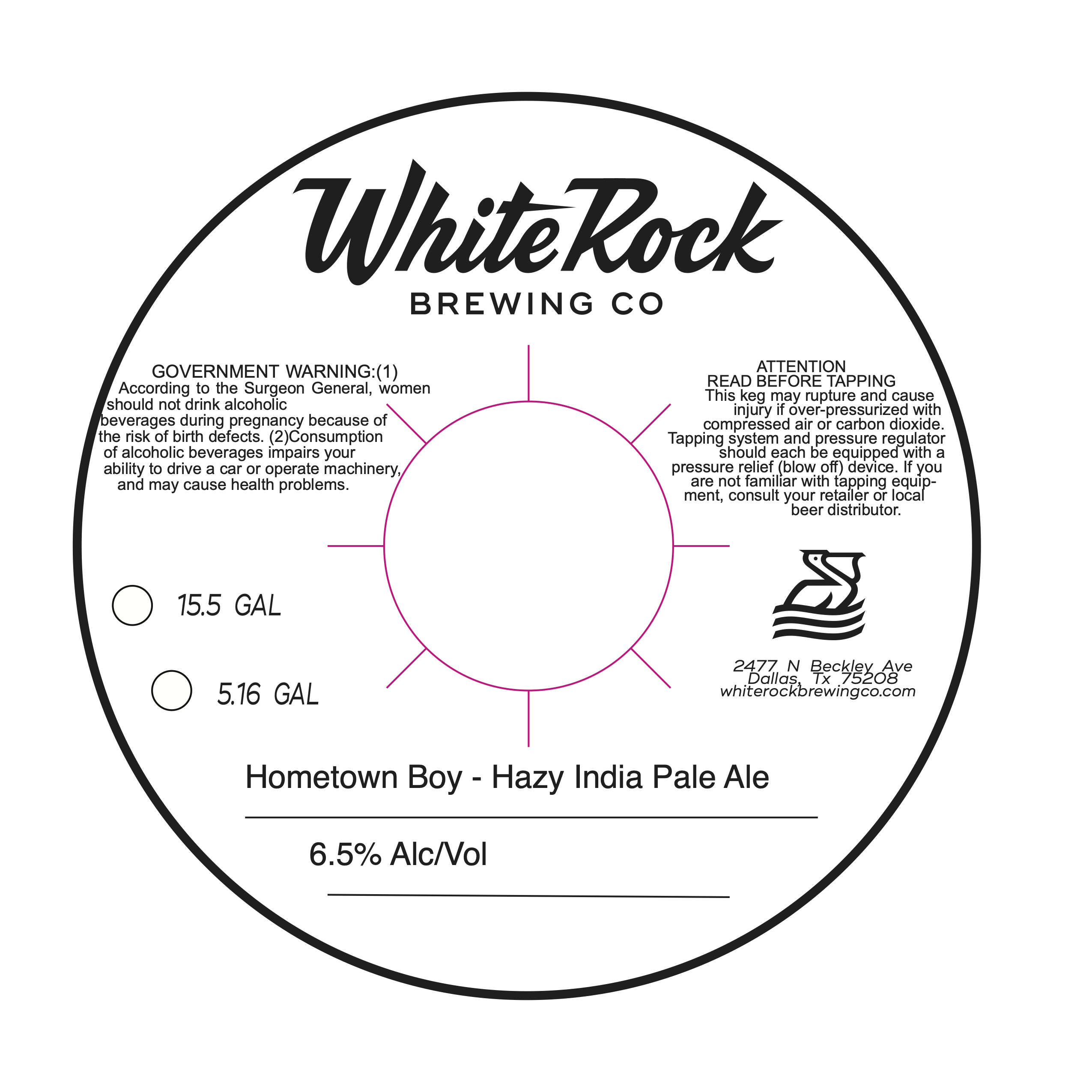 TABC label artwork for Hometown Boy