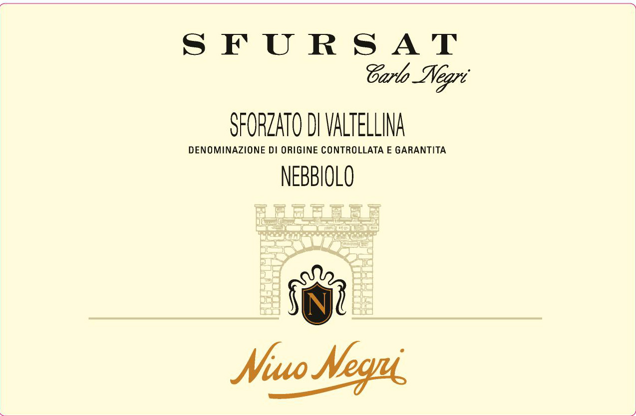 TABC label artwork for Nino Negri Sfursat Sforzato Di Valtellina