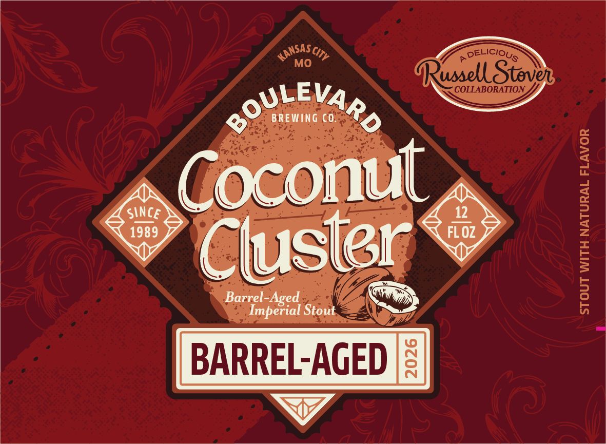 TABC label artwork for BOULEVARD BREWING CO. COCONUT CLUSTER