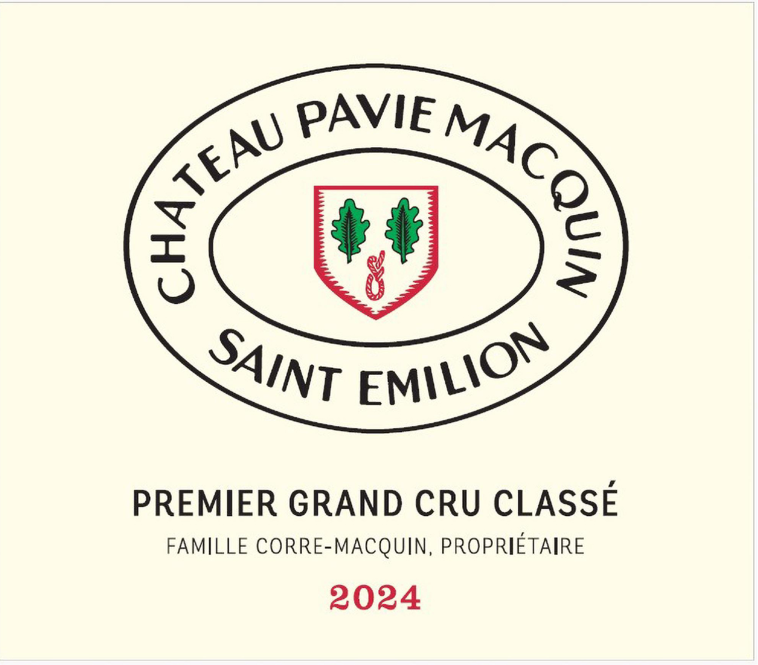 TABC label artwork for Chateau Pavie Macquin St. Emilion