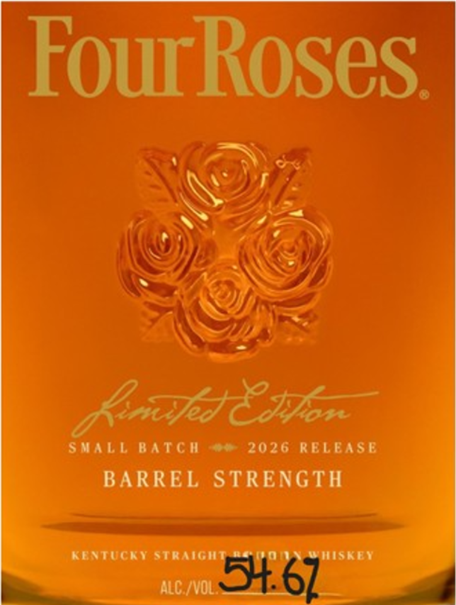 TABC label artwork for FOUR ROSES LIMITED EDITION SMALL BATCH