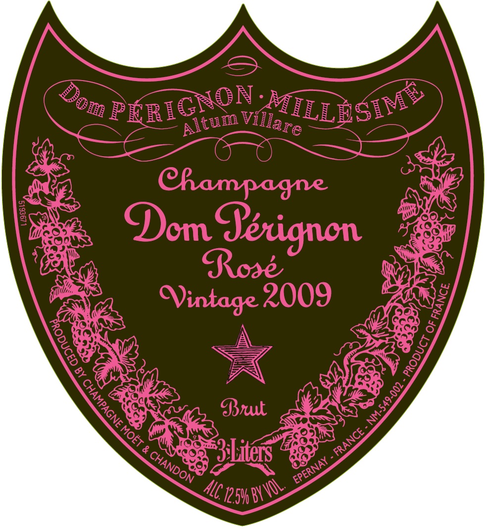 TABC label artwork for DOM PERIGNON ROSE