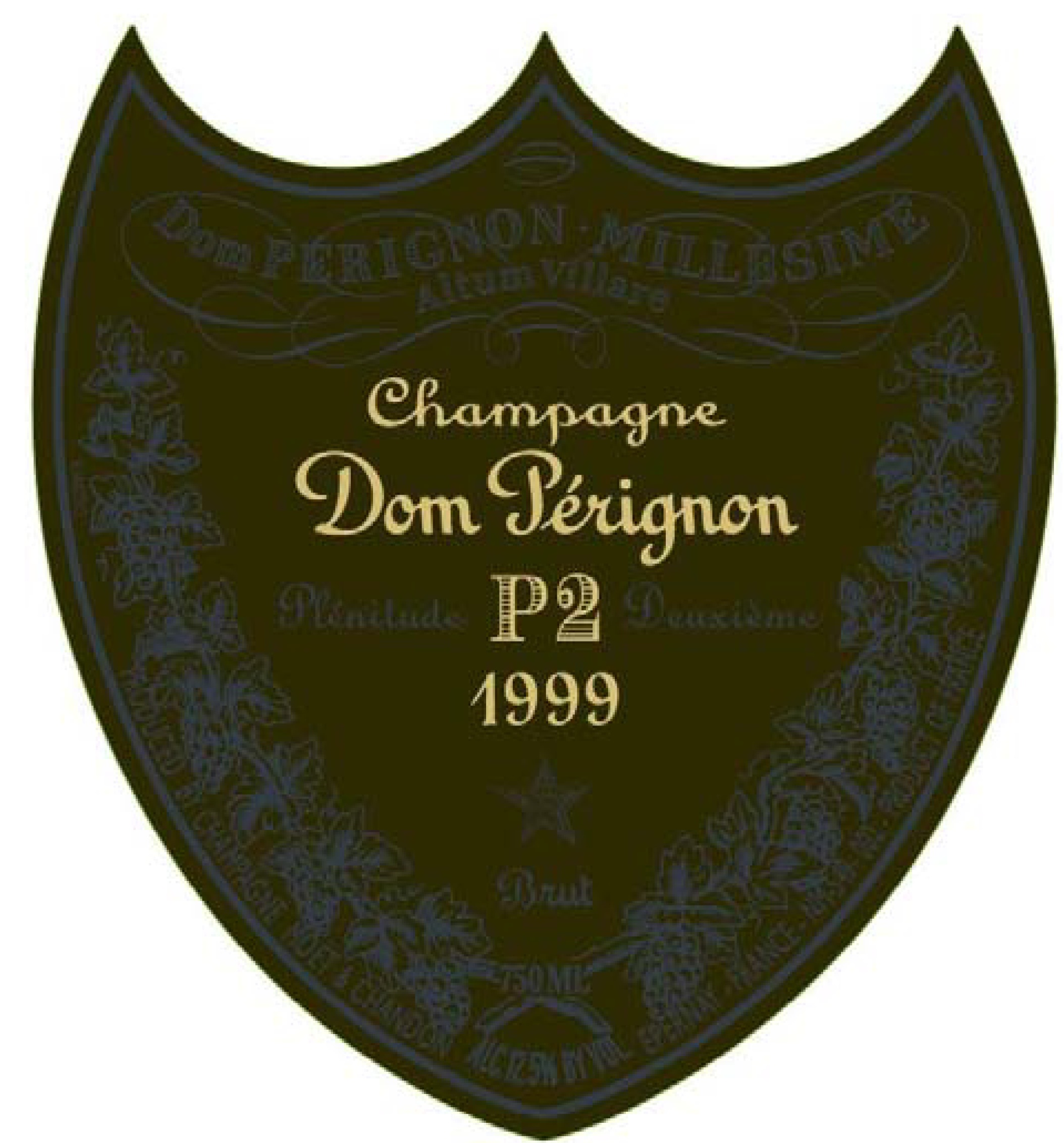 TABC label artwork for DOM PERIGNON P2 BLANC 1999