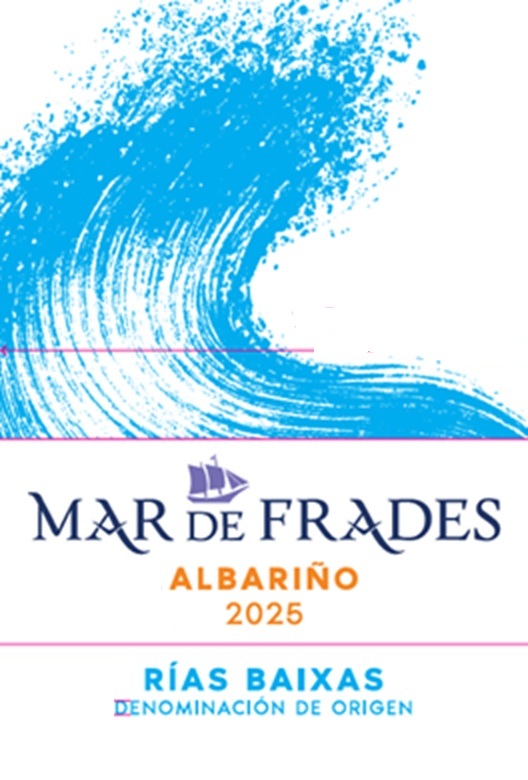 TABC label artwork for Mar De Frades Albarino 2025