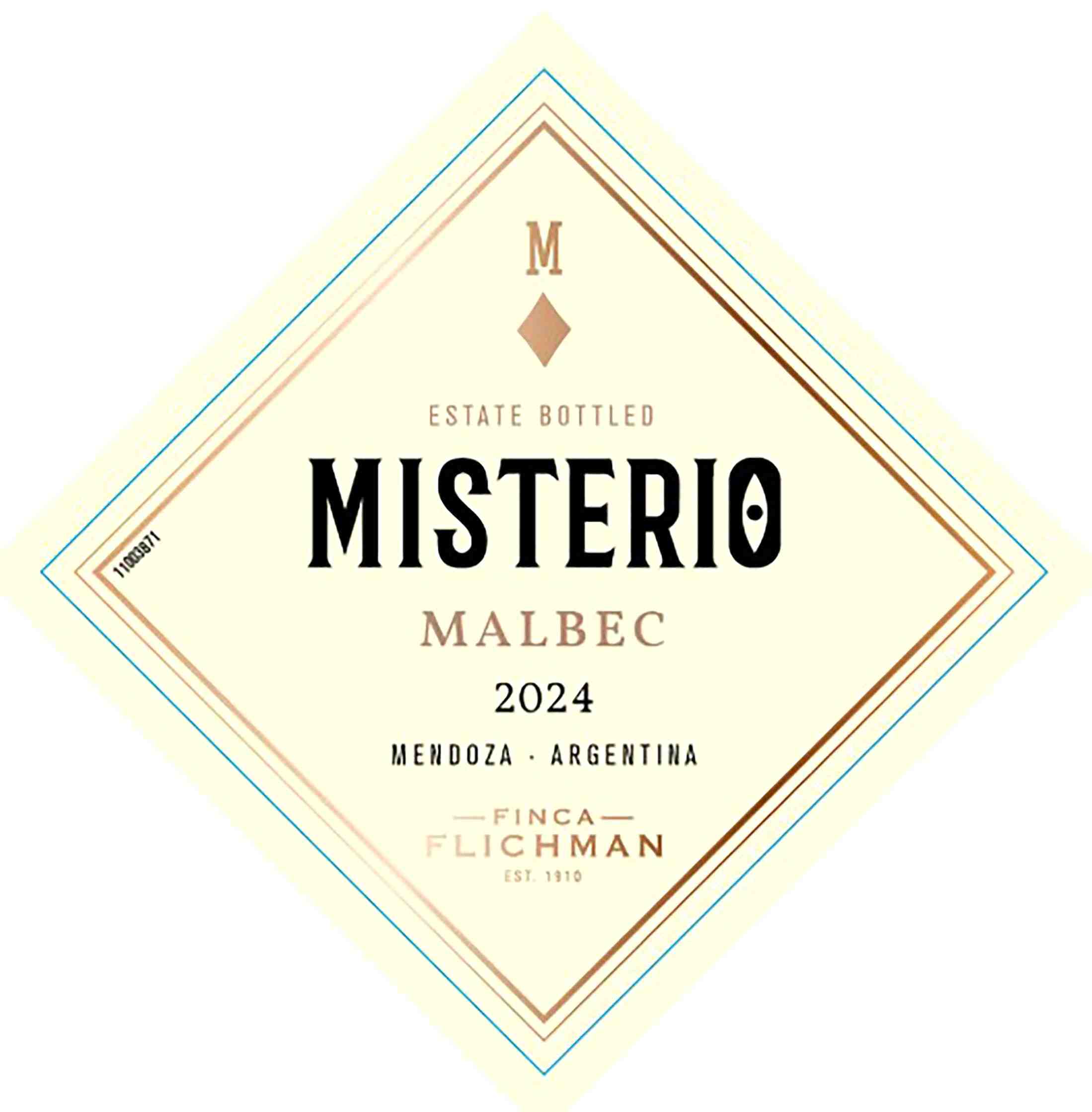 TABC label artwork for MISTERIO MALBEC MENDOZA